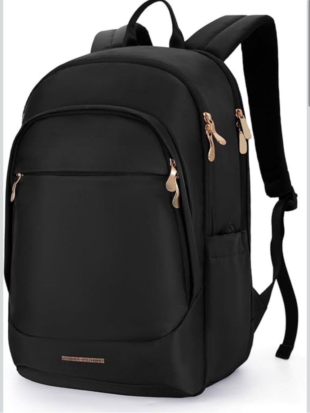 Light Flight Travel Backpack with Gold Hardware